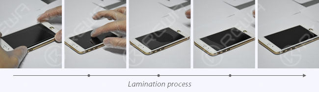 tempered glass screen protector test review Lamination Process