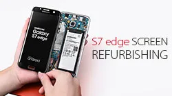 Cómo reparar el cristal de la pantalla rota del Samsung S7 Edge