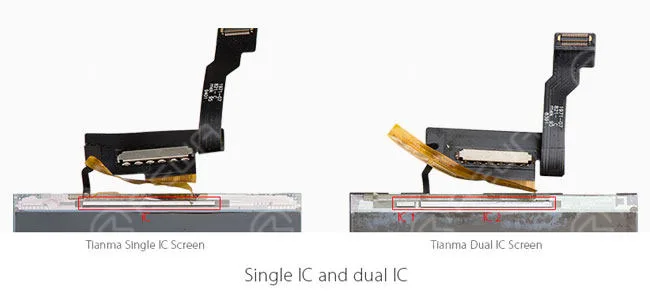 tm single dual ic iphone screen 4