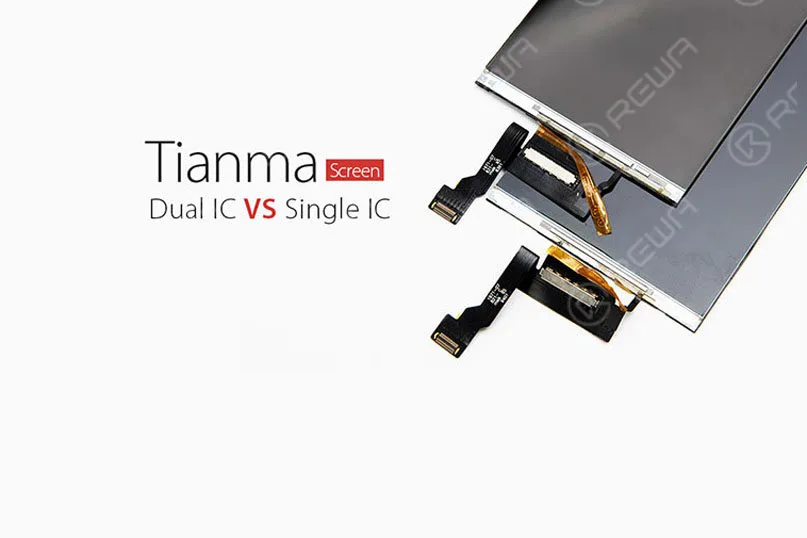 tm single dual ic iphone screen