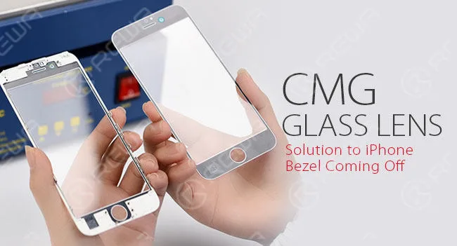 cmg glass lens solution iphone bezel coming off