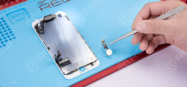 iphone 7 touch id hardware repair: preserve functionality home button flex cable