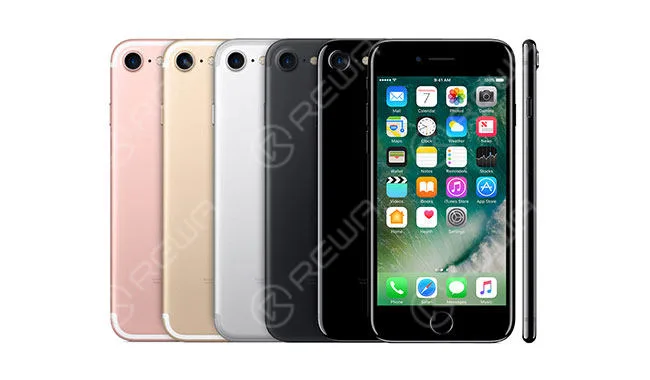 apple iphone rückblick - von 2007 bis 2017 apple iphone review 2007 2017 iphone7 colors