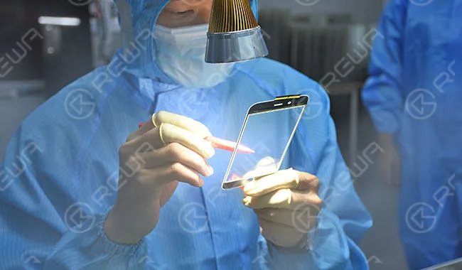 producing process tianma lcd screen assembly 3