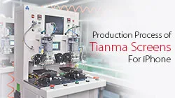 Production of Aftermarket China-made iPhone LCD Screen
