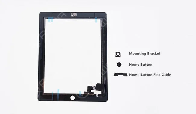ipad touch screen home button assembling tutorial 2