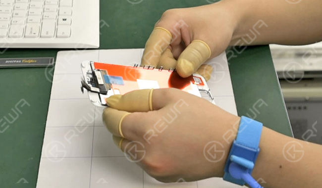 iphone lcd-bildschirm abmusterungstest Schraubenloch blockiert