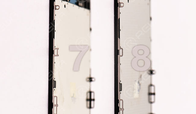 iPhone 8 Screen VS iPhone 7 Screen Hands On Comparison
