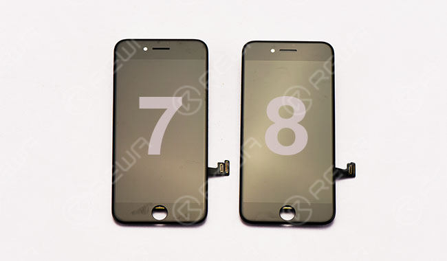 iPhone 8 Screen VS iPhone 7 Screen Hands On Comparison
