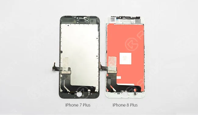 iPhone 8 plus schermo vs 7 plus schermo a confronto iphone plus screen vs hands comparison 3