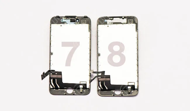 iPhone 8 Screen VS iPhone 7 Screen Hands On Comparison