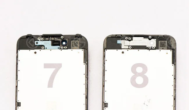 iPhone 8 Screen VS iPhone 7 Screen Hands On Comparison