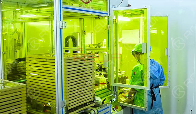 Tour della fabbrica di lenti di vetro aftermarket per iPhone in Cina