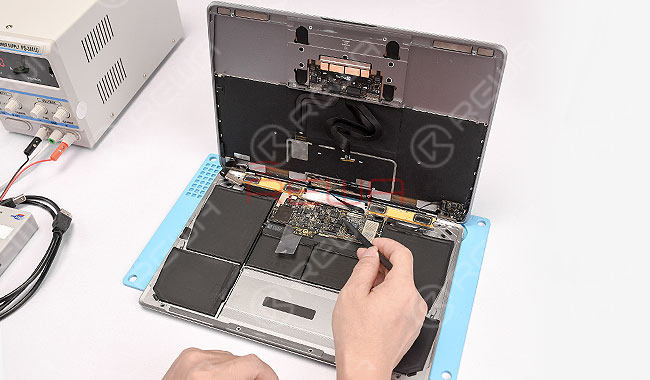 Service de réparation de la carte logique du MacBook au niveau de la puce