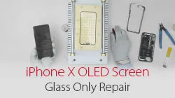 Arduous Demo – iPhone X OLED Screen Glass Only Repair