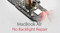 Réparation du MacBook Air 2015 sans rétroéclairage