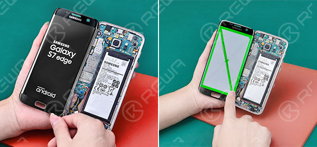 Pantalla de cristal Samsung Galaxy S7 edge