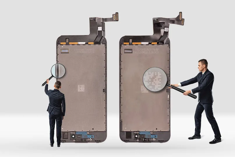No se deje engañar por las calidades poco claras de las pantallas de iPhone