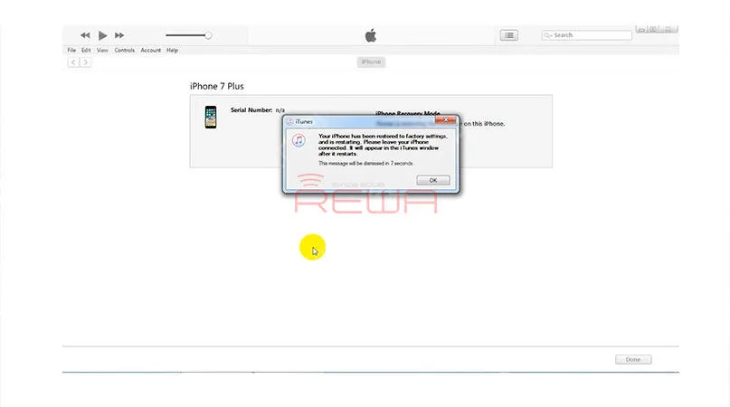 iTunes-Fehler 4013 auf dem iPhone 7/7 Plus beheben