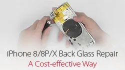 iPhone 8/8P/X Broken Back Glass Repair – A Cost-effective Way