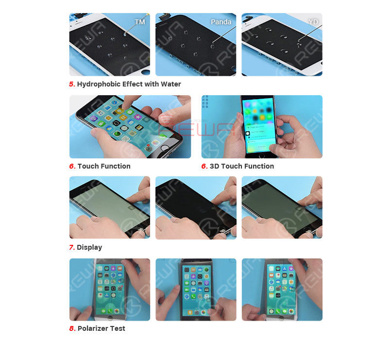 Prueba en la nueva pantalla de iPhone Aftermarket