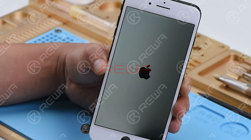 iphone 7 plus half backlight/dim screen repair the fault might be related to the backlight circuit