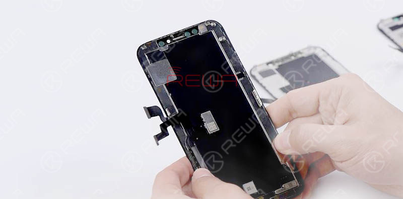 Prueba de comparación de pantallas genéricas de China para iPhone XS