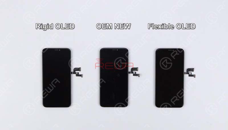 Prueba de comparación de pantallas genéricas de China para iPhone XS