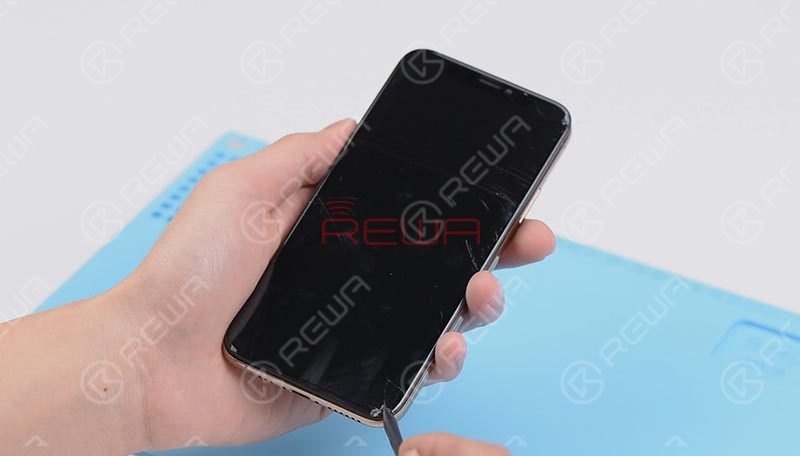 iphone xs/xs max broken screen glass only repair - step by step You will get different something from it