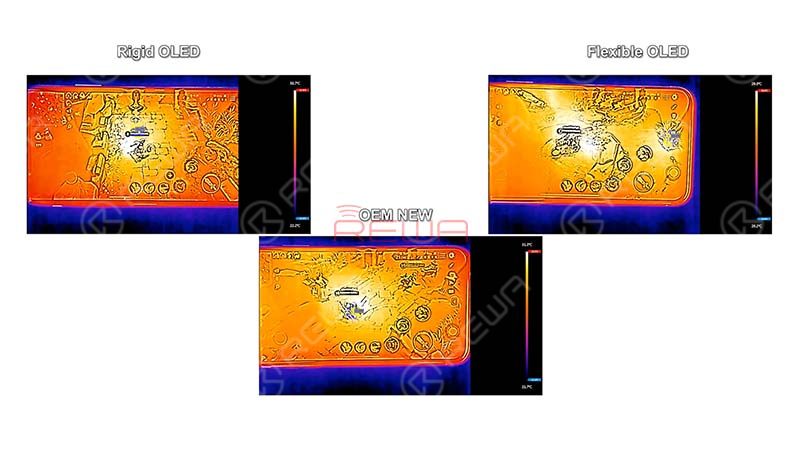 Prueba de comparación de pantallas genéricas de China para iPhone XS