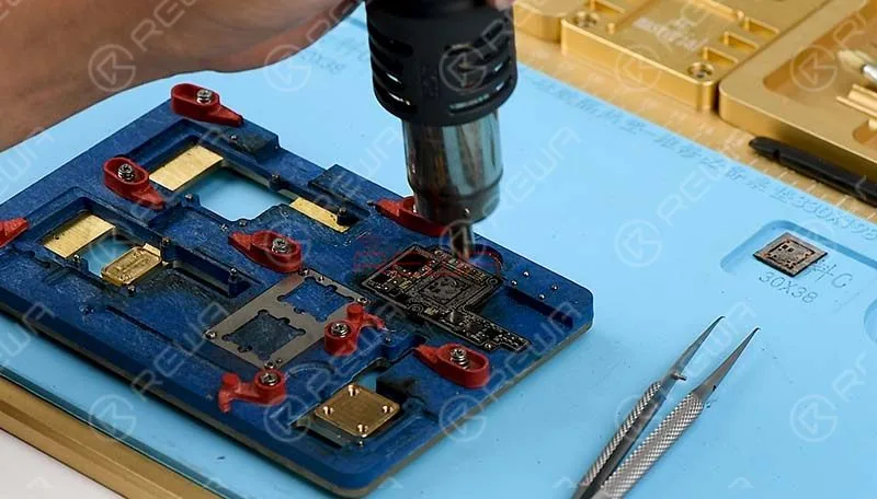 iphone x data recovery from dead motherboard clean with PCB Cleaner.