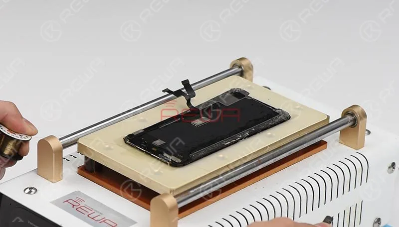 iphone xs/xs max gebrochenen Bildschirm Glas nur Reparatur - Schritt für Schritt Glaslinse trennend