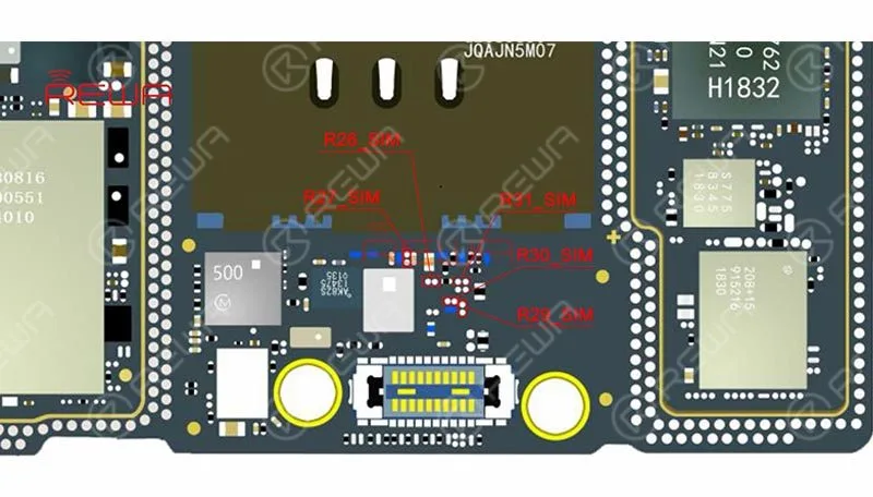  Soldadura de la placa base del iPhone XS Max
