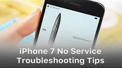 Conseils pour le dépannage de l'absence de réseau sur l'iPhone 7 Qualcomm