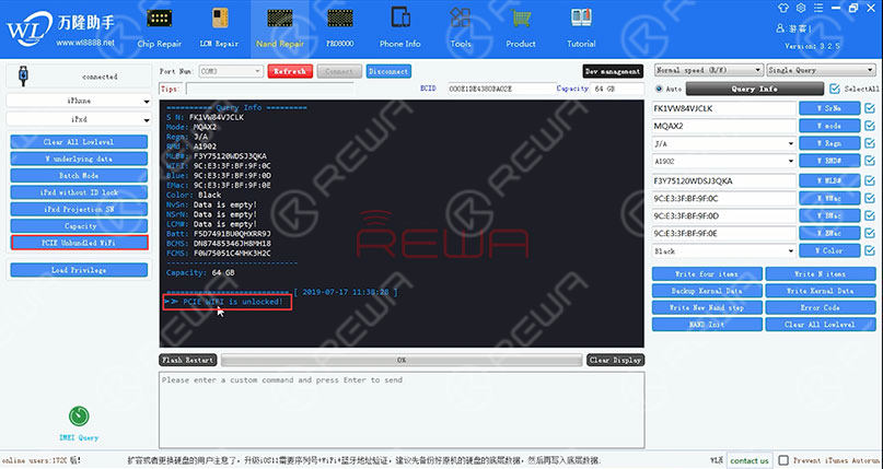 PCIE NAND Flash Memory Chip Programmer
