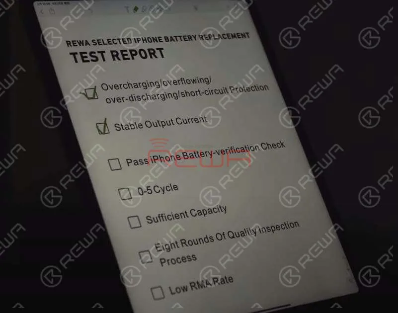 batterie aftermarket per iPhone qualificate - rewa selezionato Batterie aftermarket per iPhone qualificate - Selezionate da REWA
