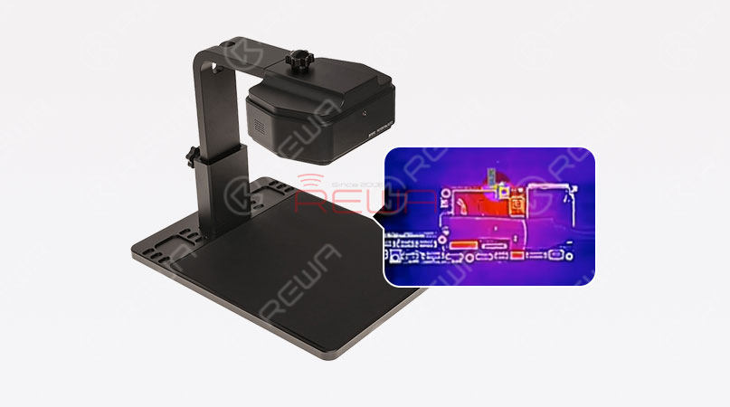 the catalyst of successful repair technicians Although these two ways are cost-effective, it is difficult for us to instantly locate the faulty component with the help of the two. It’s time to change. The infrared thermal camera can directly increase efficiency of repair work. Thanks to the intelligent analysis software, it can effectively monitor temperature of each chip. What’s more, the advanced imaging tech that combines visible light with infrared thermal imaging can also achieve different visual effects.