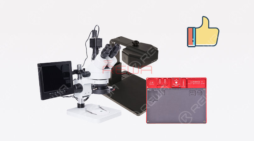 the catalyst of successful repair technicians The Ultimate kit includes a 1080P Electron HDMI Stereo Trinocular Microscope, an Infrared Thermal Camera for Mobile Phone PCB Troubleshooting and a Giant Integrated Mobile Phone Repair Platform. The kit comes with the best output graphic quality and it is expensive than the standard kit.