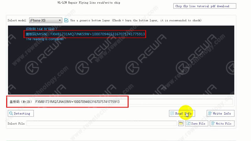 Fix iPhone True Tone Missing After Screen Replacement- REWA Selected Repair Programmer