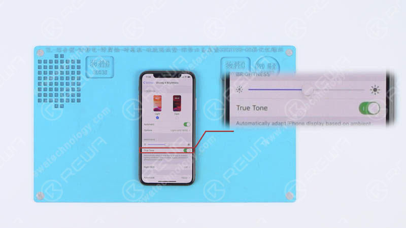 Fix iPhone True Tone Missing After Screen Replacement- REWA Selected Repair Programmer