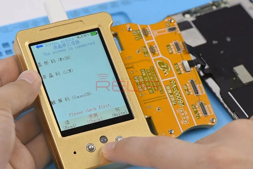 Cómo solucionar la pérdida de True Tone en el iPhone después de un cambio de pantalla: Programador de reparación REWA Selected