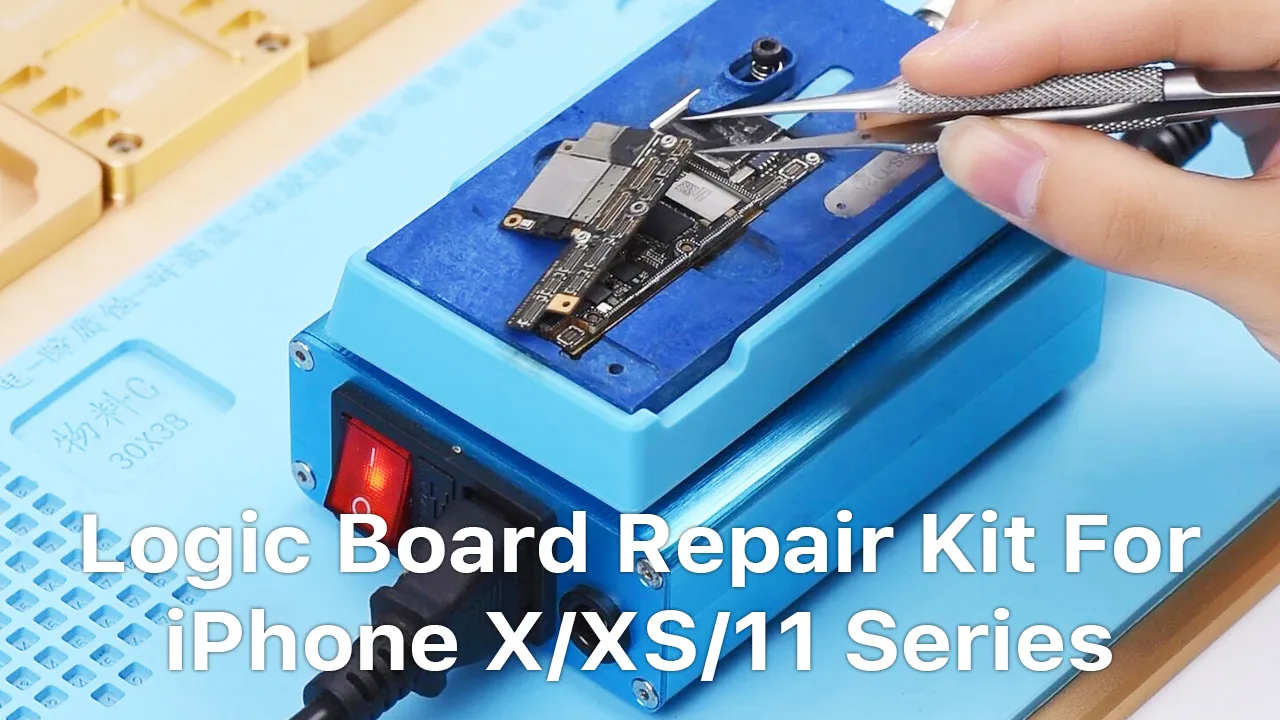 Kit d'outils de réparation de carte logique pour iPhone séries X/XS/11
