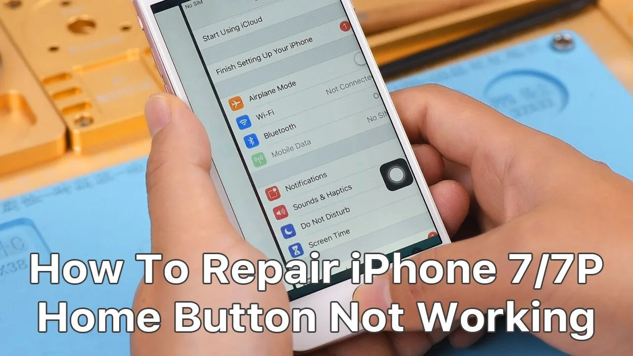 How To Repair iPhone 7/7P Home Button Not Working