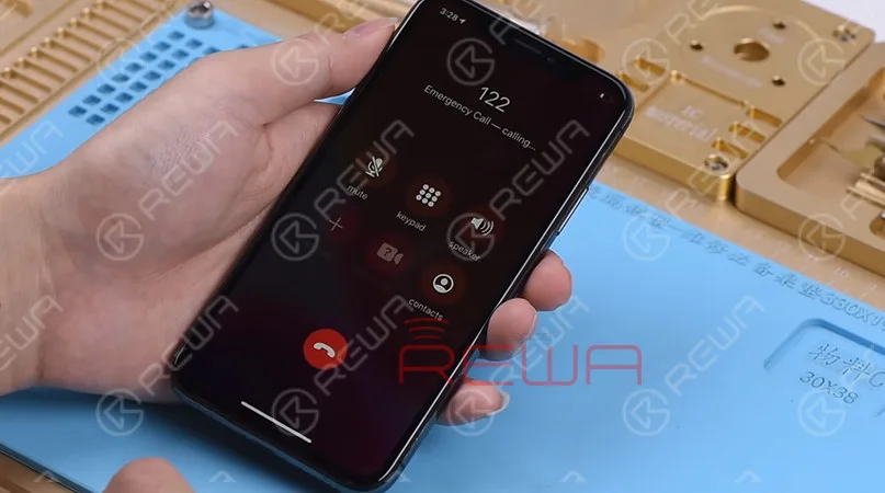 iphone x face id not working repair During the phone call, cover the top of the screen with one hand.