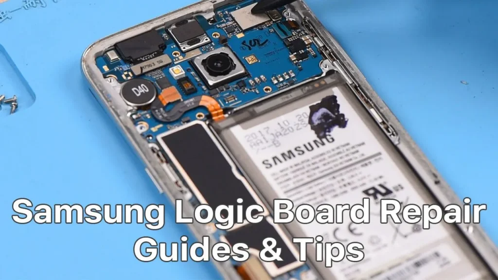 samsung logic board repair guides & tips ( galaxy s8 demo ) Guides et astuces de réparation de la carte logique de Samsung ( Galaxy S8 Demo )