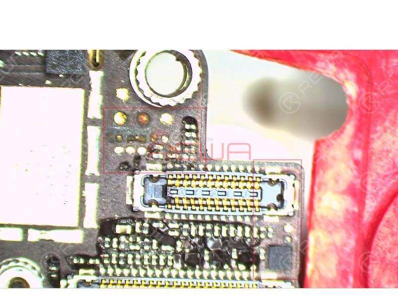 Es ist zu erkennen, dass aufgrund der Korrosion der Schaltkreise auf der Platine Teile auf den Bondpads von FL3803 und FL3802 fehlen. Dies könnte die Ursache sein.