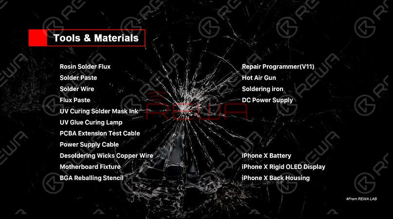 Restauro dell'iPhone X: più di un cambio di scheda