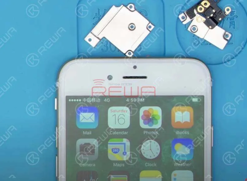 iphone 6 keeps searching for signal - logic board repair Get the logic board assembled and connect the battery. Buckle the display assembly and insert SIM card. Power on and test.Signal bars in the upper-left corner are back to normal.