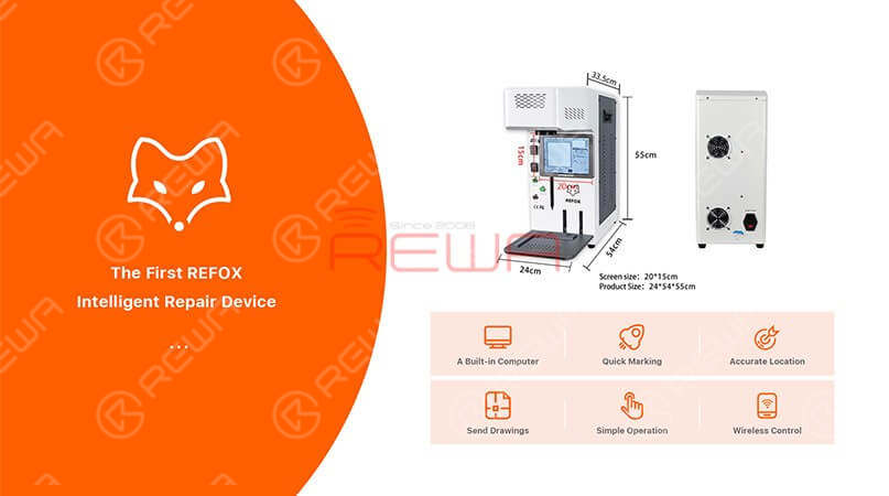 New Arrivals REFOX Automatic Desktop Laser Machine Set