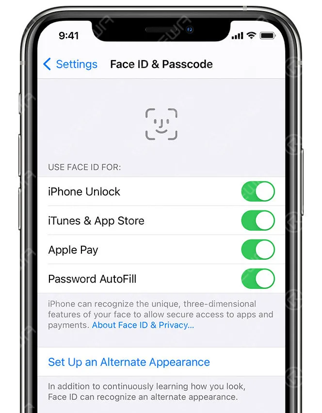 ¿puede el iphone tener 2 face id? información facial